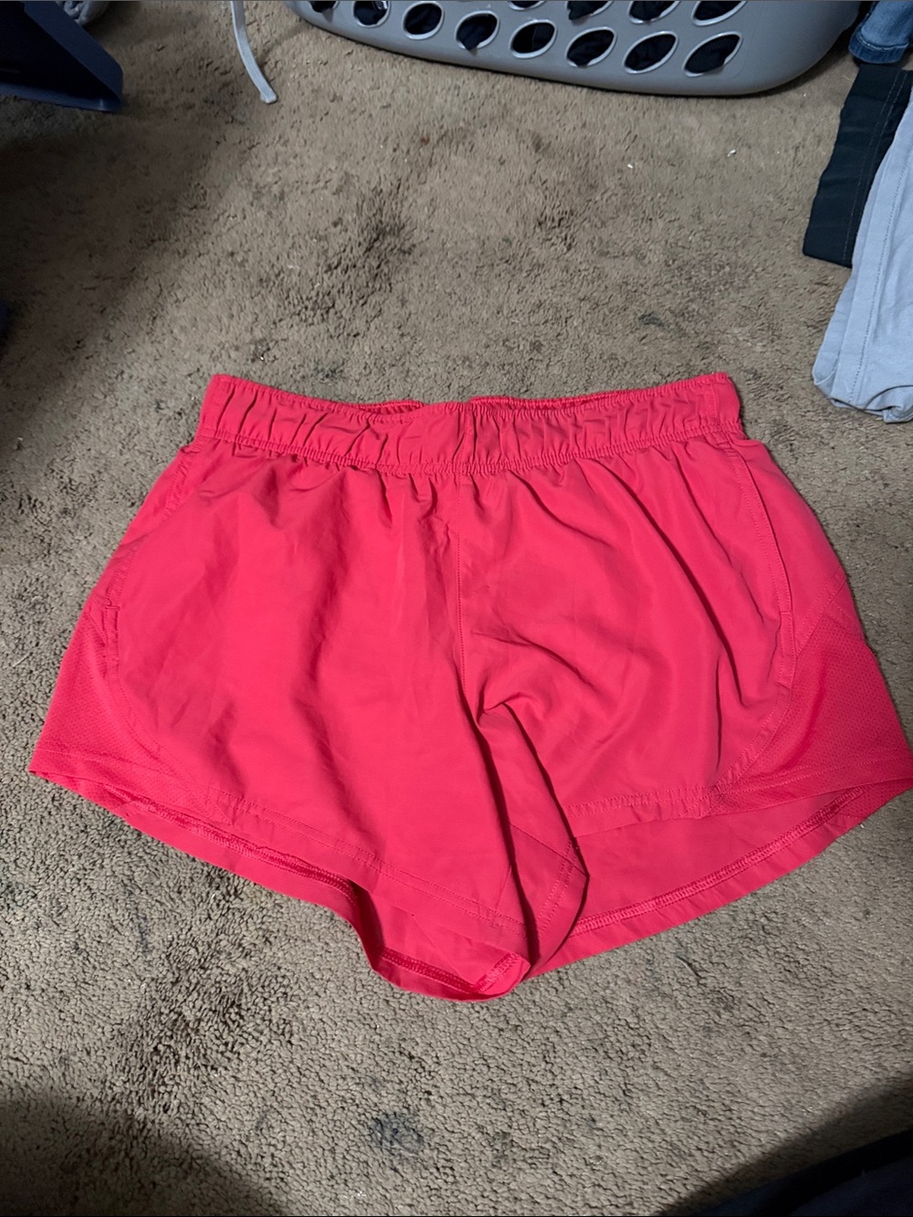 Athletic Works Coral Pink Womens Athletic Shorts